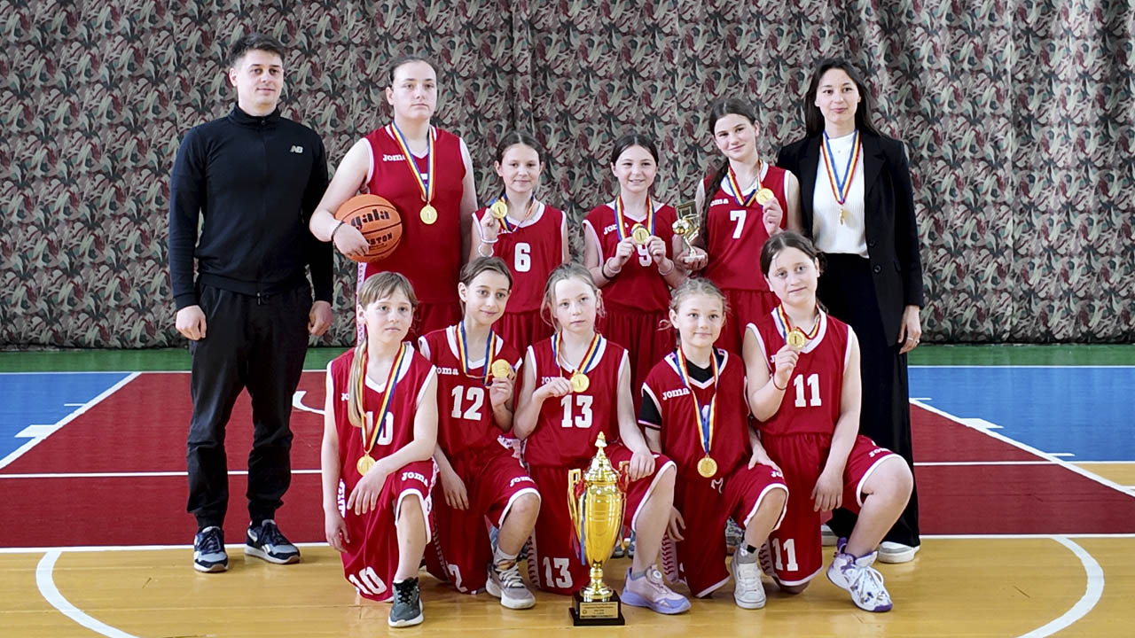 Ș.Ș.C.J. DONDUȘENI — Победитель Чемпионата Молдовы 2025-2026 по баскетболу U12 девушки