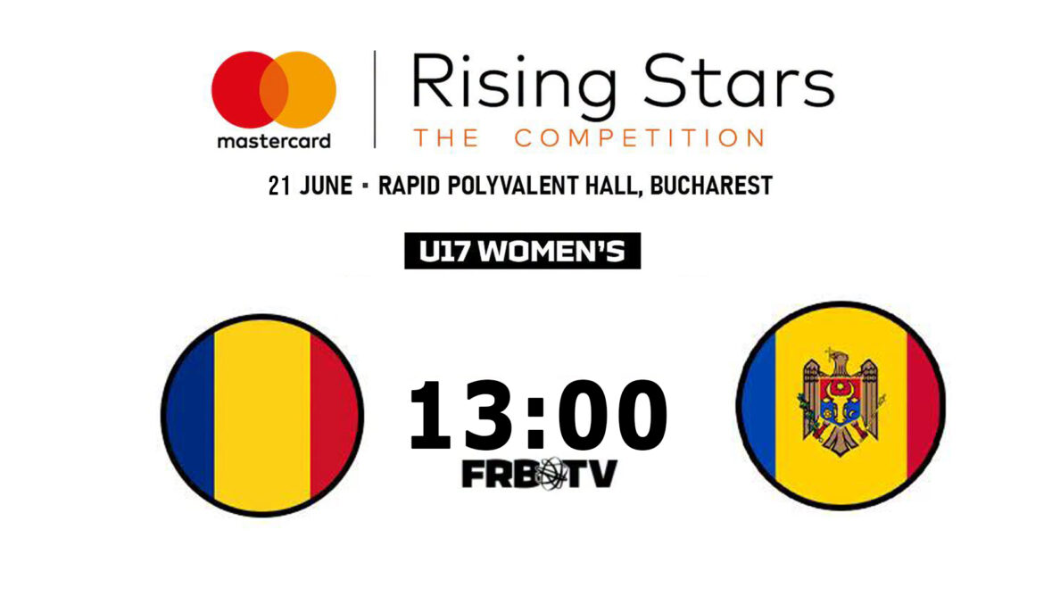 Rising Stars U17 powered by Mastercard — Romania Blue vs Moldova (F) 21.06.2026